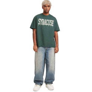 Fabricantes de ropa OEM 100% algodón 200 GSM pesado impreso diseños de marca camisetas transpirables de alta calidad - Product Image 1