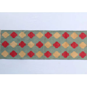 พรมผ้าฝ้ายแบบชนบทพรมทอมือที่สามารถซักได้สำหรับการตกแต่งภายในบ้าน - Product Image 1