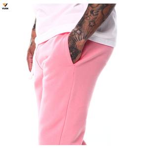 Pantalones de chándal de pierna recta de lana alta para hombre de lujo personalizados con logotipo personalizado pantalones de chándal apilados de lujo para hombre - Product Image 2