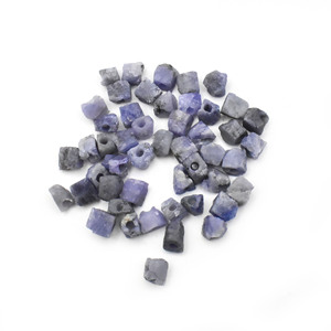Tanzanite หินอัญมณีธรรมชาติหยาบหยาบหยาบแบบหลวมขนาด8-10มม. เจาะพลอยแฮนด์เมดสำหรับทำเครื่องประดับของขวัญสำหรับ - Product Image 2