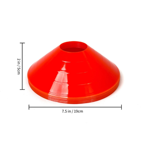 Cônes de sport multifonctionnels personnalisés avec logo pour l'entraînement de volleyball et de football – Équipement de haute qualité en gros - Product Image 3