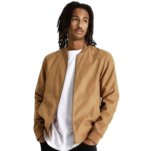 Blouson bombardier personnalisé de haute qualité pour hommes vente en gros veste de Offre Spéciale réversible à col montant et décoration de poche style nouveau design - Product Image 4