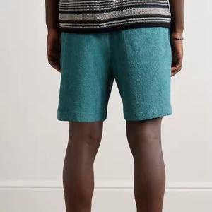 กางเกงขาสั้นสำหรับผู้ชายพิมพ์ลาย DGT ชุดว่ายน้ำผ้าฝ้ายโพลีเอสเตอร์สีทึบเหมาะกับ100% - Product Image 3