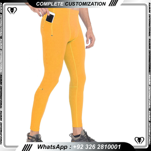 กางเกงขาสั้นออกกำลังกายผู้ชายคุณภาพสูงลดราคาพิเศษ ผลิตจากผ้าฝ้าย/ใยไผ่ พร้อมขอบเอวยางยืด เหมาะสำหรับวิ่งและออกกำลังกายในยิม - Product Image 5