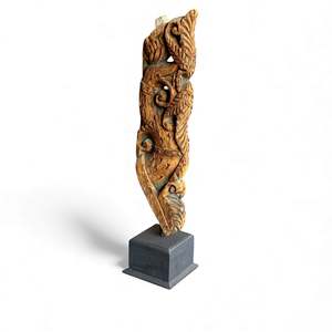 Soporte de Madera Antiguo para Conectores y Soportes de Estantes - Product Image 1