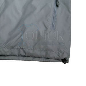 Conjunto de Chaqueta Cortavientos de Nailon para Hombre, Ligero, de Alta Calidad, con Patrón Sólido, para Exteriores, Talla Grande, con Capucha, Transpirable, para Invierno - Product Image 5