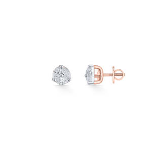 Pendientes de Diamantes con Acabado Dorado Estilo Victoriano para Mujer - Product Image 5