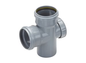 Haute qualité personnalisé PVC SWR tuyaux de Drainage des eaux usées souterraines raccords d'alimentation en eau tailles standard égales tête numéro de modèle - Product Image 3