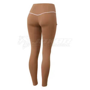 Collants d'équitation pour dames Leggings équestres respirants Taille haute Design OEM Logo personnalisé - Product Image 2