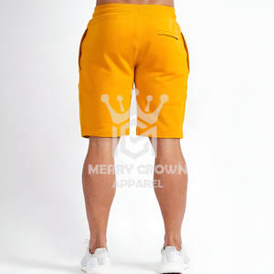 Gym Fitness Wear <b>Men's</b> <b>Fleece</b> Sweat <b>Shorts</b> Breathable Spring Summer Fashion Cotton Polyester Sweat Wicking <b>Short</b> Pants <b>Men</b> - Product Image 4