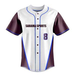 Uniformes de Béisbol Personalizados con Nombre, Número y Logotipo, Uniformes Suaves de Fábrica al por Mayor, Tela Cómoda y Transpirable - Product Image 2