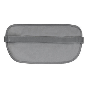 Kit da viaggio Wallis Security Wallet con protezione RFID e cinturino in vita grigio incluso - Product Image 3