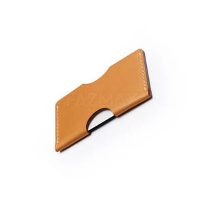 Titular de la tarjeta inteligente multifuncional Nuevo diseño de lujo de alta calidad Hombres Titular de la tarjeta de cuero genuino - Product Image 4