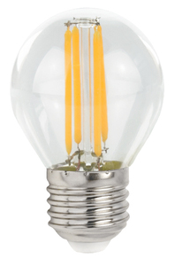 Bombilla LED Esférica de Cristal Transparente E27 4W 2700K 500Lm (Spectrum WOJ+14072) - Product Image 2