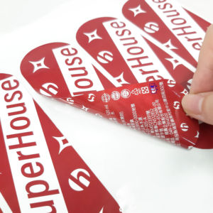 Autocollant Double face personnalisé pour emballage alimentaire - Product Image 5