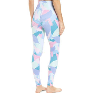 Legging de sport taille haute sans couture respirant pour femme en tricot Spandex/Polyester 220g – Vêtements de fitness à faible MOQ - Product Image 3