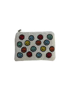 Exclusive Handmade Beaded Tortoise Design Embroidery <b>Mini</b> Zipper <b>Bag</b> With Trendy Stylish Look And Fancy Design From India - Product Image 2