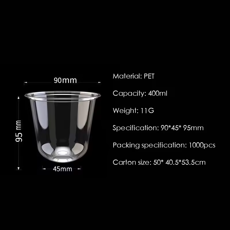 PET90-14oz/400ML cup