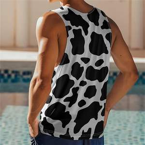 Camiseta sin Mangas Larga para Hombre, Tejida, Transpirable, con Logotipo Personalizado al por Mayor, para Gimnasio y Fitness, Estilo Urbano, Colores y Tallas Personalizables - Product Image 4