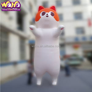 Fabrika fiyat dev şişme şanslı kedi Maneki Neko karikatür hayvan karakter şişme balon - Product Image 6