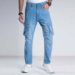 Pantalones Chino Caqui para Hombre, Corte Recto, Cintura Media, Mezcla de Algodón Transpirable, Pantalones Casuales de Negocios, Color Personalizado - Product Image 5