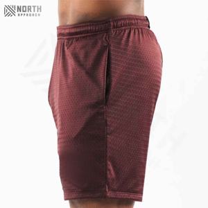 Shorts de bain de compression pour hommes, service OEM personnalisé, haute qualité, séchage rapide, taille élastique, respirant, polyester/coton, course estivale - Product Image 4