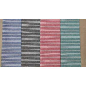 Tela de rayas de diseñador de alta calidad para primavera y verano elegante multicolor catiónico para pijamas vestidos o cortinas - Product Image 1