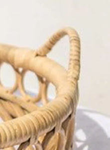 PLATEAU EN ROTIN AVEC POIGNÉE DE HAUTE QUALITÉ EN GROS - Product Image 5