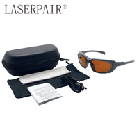 Lunettes de sécurité laser Laserpair LP-GTY-3 OD7+ pour la protection laser YAG/KTP/Pico 532nm/755nm/808nm/1064nm