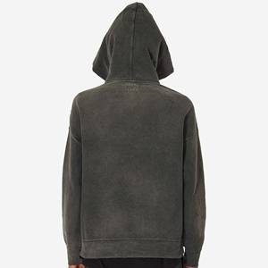 เสื้อมีฮู้ดของผู้ชายทรงโอเวอร์ไซส์ไซส์เสื้อสวมศีรษะเสื้อฮู้ดแบบคร็อปซักกรดวินเทจสำหรับผู้ชาย - Product Image 1