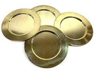 จานสีโรสโกลด์สำหรับตกแต่งงานเลี้ยงวันเกิด,จานตกแต่งงานแต่งงานและร้านอาหารแบบใหม่ - Product Image 1