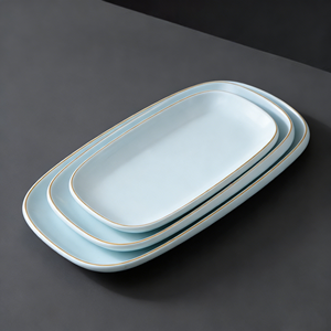 Assiettes plates en mélamine rondes pour hôtel et restaurant, prix abordable, 10 pouces, 12 pouces, 14 pouces, assiettes de service - Product Image 1