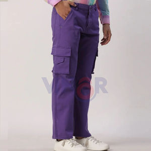 Qualité supérieure Look élégant pour hommes Pantalon Cargo Couleur unie Article tendance Vente sur le marché pour hommes Pantalon Cargo Service OEM - Product Image 3