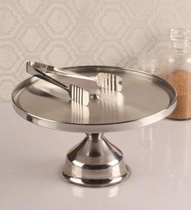 Support de présentation de pâtisserie, support de présentation de pâtisserie pour boulangerie, support de présentation élégant pour desserts, plateau de service sur pied, comptoir de cuisine - Product Image 1