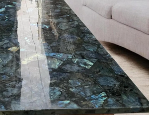 Sacl Labo Pierre précieuse labradorite faite à la main, décoration de luxe pour la maison, décoration de table, thème Halloween - Product Image 4