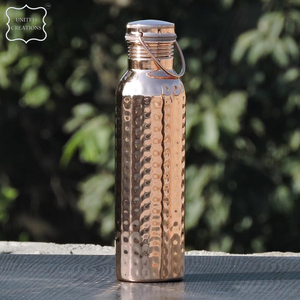 Bouteille en cuivre de haute qualité Design unique Bouteille d'eau en cuivre pour verres disponible à un prix abordable - Product Image 3