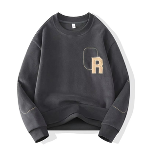 Sweat-shirts pour hommes à manches longues, parfaits pour le logo personnalisé, vêtements de sport de fitness, vêtements décontractés, style OEM - Product Image 5