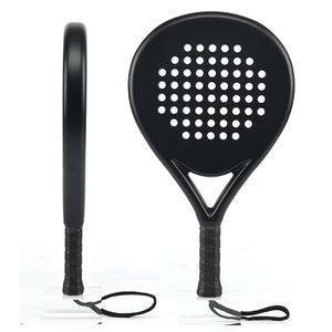 OEM/ODM Custom 3K 12K 18K Carbon Fiber Padel Racket High Performance Lightweight <b>EVA</b> Core 45CM Face Size Waterproof Handmade - Product Image 1