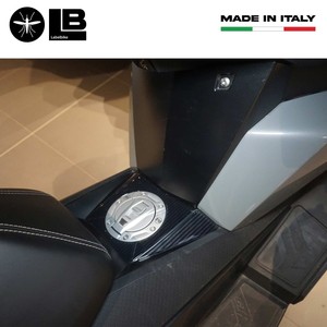 Protezioni per Poggiapiedi Centrale in Resina Gel 3D Adesiva per BMW C400GT, Accessori Moto Compatibili - Product Image 5