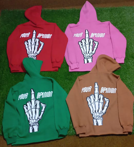 ชุดวอร์มผ้าฝ้ายออร์แกนิกสำหรับผู้ชายชุดวอร์มพิมพ์3D พัฟชุดวอร์มพร้อมฮู้ด & กางเกงวิ่งสำหรับฤดูหนาว - Product Image 3