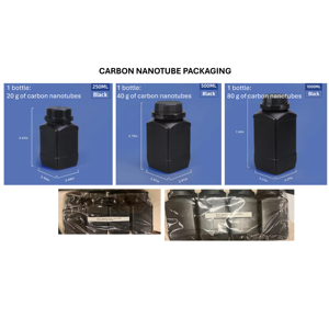 > Độ tinh khiết 97% đa ống Nano Carbon loại màu đen điện tử hóa chất mới hàng đầu Singapore - Product Image 2