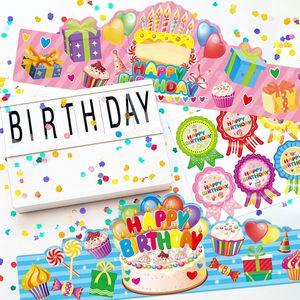 Couronnes d'anniversaire pour enfants pour la classe, chapeaux d'anniversaire ajustables et mignons, couronnes d'anniversaire en papier colorées pour enfants - Product Image 4