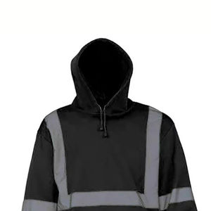 Hoodies Hi VIS ของผู้ชายเสื้อฮู้ดระบายอากาศได้ดีชุดลำลองใส่สบาย - Product Image 3