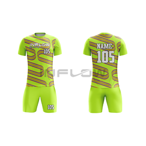 เสื้อฟุตบอลโพลีเอสเตอร์100% เสื้อฟุตบอลสโมสรชุดฟุตบอลชุดผ้าทีมเจอร์ซีย์แบบกำหนดเอง - Product Image 4