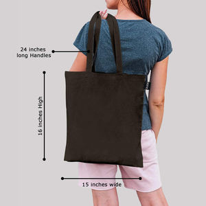 Bolsos de asas de PVC de moda recién llegados para mujer, bolsos de tela suave de gran oferta de fabricación profesional, hechos en lona - Product Image 5