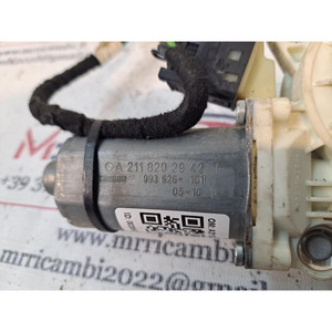 MOTORE ELETTRICO ALZACRISTALLO ANTERIORE SINISTRO MERCEDES Classe E Berlina W211 A2118202942 646951 (02>07) - Product Image 5