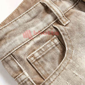 Nuevos pantalones vaqueros de algodón de verano a la moda, diseño de botones, ropa informal cómoda, patrón sólido, impresión Digital, 100% algodón - Product Image 6