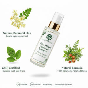 Démaquillant doux biphasé 100ML Formule sans rinçage avec RedMoringa Marque privée OEM pour l'Italie - Product Image 3