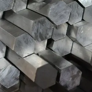 6063-T5 barra esagonale in alluminio con asta in alluminio