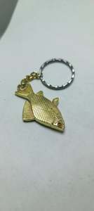 AK Laiton Beau Poisson Porte-clés En Laiton en Polonais Fini Porte-clés De Luxe Pour Beg Décor/Clé Décor - Product Image 4